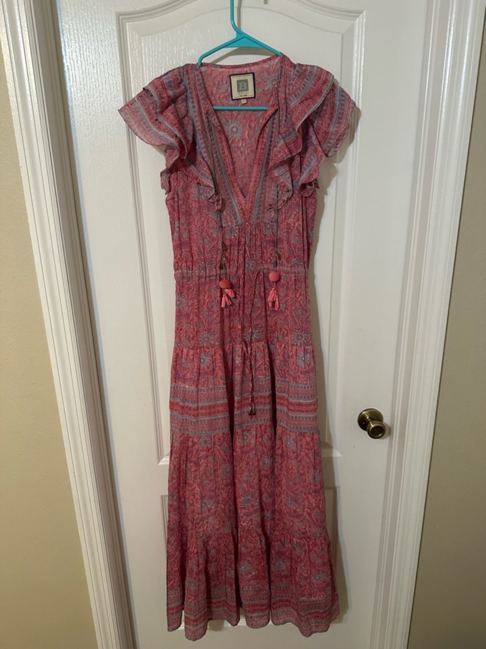 Bell by Alicia Bell Silk Cotton Maxi Dress XS Authenticated